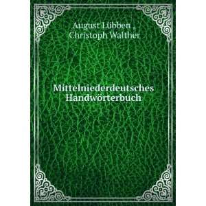   HandwÃ¶rterbuch Christoph Walther August LÃ¼bben  Books