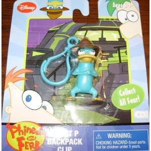  Disneys Phineas & Ferb   Clip On   AGENT P Toys & Games