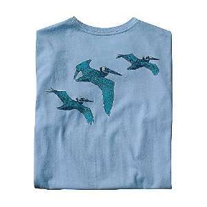  Patagonia Womens Pelican T Shirt (Clear Sky)   M Sports 