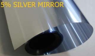   Mirror Reflective Window Film 76cm x 6m Roll Glass Solar Tint  
