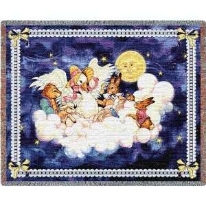 Childrens Mother Goose Tapestry Throw Blanket