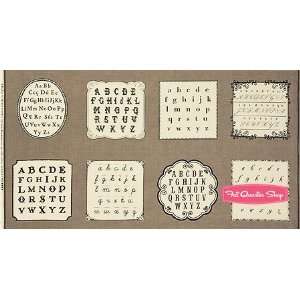   Stone Alphabet De Couture Panel   SKU# 13560 26