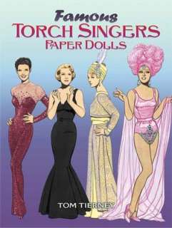   Singers Paper Dolls by Tom Tierney, Dover Publications  Paperback