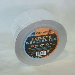   Extreme Weather FSK (Foil/Scrim/Kraft) Tape 3 in. x 50 yds. (Silver