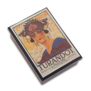  Commemoraitive Turandot Opera Music Box with 18 or 22 Note 