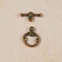 Pcs Copper Ox Toggles Clasps Jewelry Findings 541  