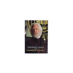  The Hunger Games Trading Card   #11   President Snow 