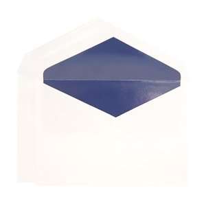   Envelopes   Jumbo White Navy Lined (50 Pack) Arts, Crafts & Sewing