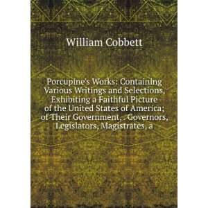   , Legislators, Magistrates, a William Cobbett  Books