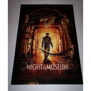  SIGNED A NIGHT AT THE MUSEUM MOVIE POSTER Everything 