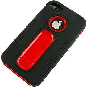  Duo Shield for Apple iPhone 4 & 4S, Black/Red Cell Phones 