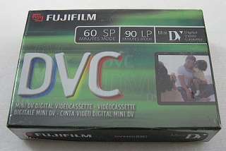 FujiFilm 60 Min DVC MiniDV Tape New Sealed  