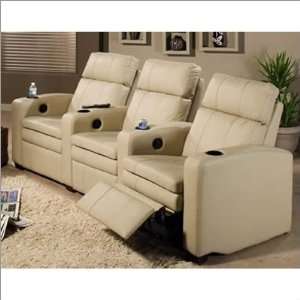   857 3 Series Pillowtop Row of 3 Home Theater Set Furniture & Decor