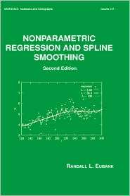 Nonparametric Regression And Spline Smoothing, 2nd Ed, (0824793374 
