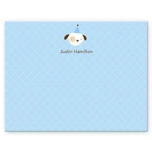 Animal Crackers Blue Thank You Card Thank You Notes