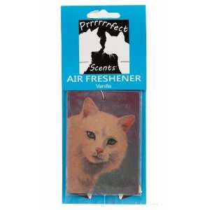  Prrrrrrfect Scents White Cat Air Freshener, Vanilla Pet 