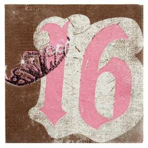  Lets Party By Hallmark Sweet 16 Birthday Lunch Napkins 