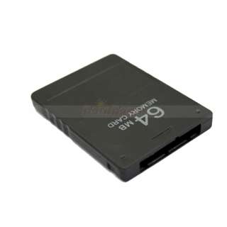 64 MB 64MB Memory Card For PlayStation 2 PS2 Slim #8013  