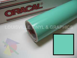 Roll 24 X 10yd Mint Oracal 651 Sign Cutting Vinyl  