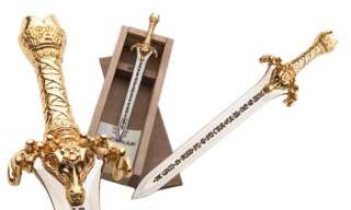 Miniature Father Sword of Conan   Gold   Marto  