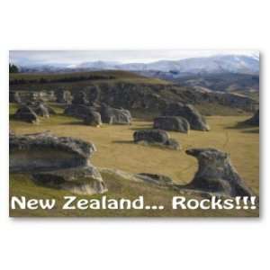  New Zealand Rocks Print