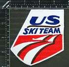 A1021 US WINTER OLYMPICS SKI TEAM USA PATCH IRON ON LOG