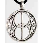 Chalice Well Amulet   Pewter  