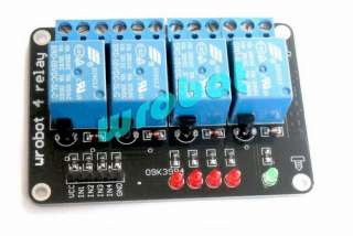 wrobot 4 channel relay expansion board be able to control various 