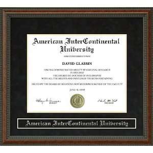  American InterContinental University (AIU) Diploma Frame 
