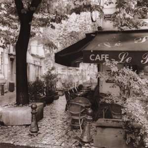  Cafe, Aix En Provence PREMIUM GRADE Rolled CANVAS Art 