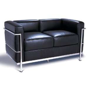 Le Corbusier LC2 Comfort Sofa Loveseat