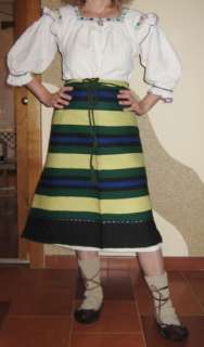  antique Romanian traditional costume from Maramures . Age about 70 