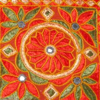   CUSHION PILLOW COVER THROW Ethnic Vintage India Decorative Art  