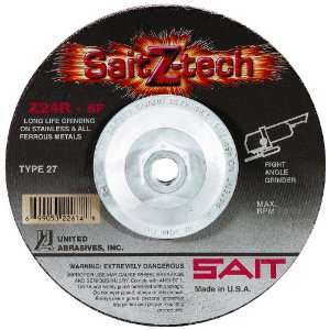   /SAIT 22606 9 by 1/4 by 7/8 Z TECH Type 27 Grinding Wheel, 25 Pack