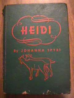whitman book unknown number heidi by johanna spyri circa 1940s