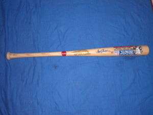   Signed LE Cooperstown Bat Mets MLB Holo Autograph Reds White Sox