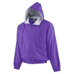  Custom Augusta Youth Hooded Taffeta Jacket/Fleece Lined 
