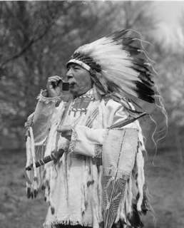 1925 photo Chief Whirlwind Soldier from Rosebud Re  