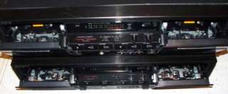 Lot of 2 Sony Dual Cassette Decks TC W570 And TC W320 As Is  