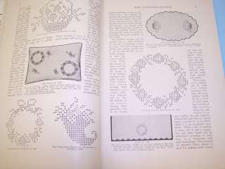 BN489 1914 Home Needlework Magazine Crochet Pattern Ins  