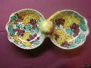 Vintage J.W. Co. Candy Dish Made in Italy S1229  