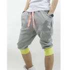 pao501gray skinny baggy half sweatpant $ 25 90  see 