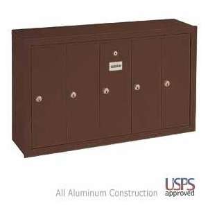   CLUSTER MAILBOX BRONZE FINISH SURFACE MOUNTED USPS