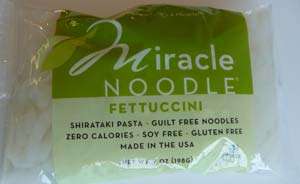 Miracle Noodle Shirataki Fettuccini Pasta 7 oz (pack  