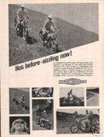 1966 Harley Davidson Sportster 900cc Motorcycle Ad.  
