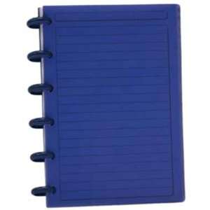    Rollabind Plastic Cover Junior Size Blue Notebook