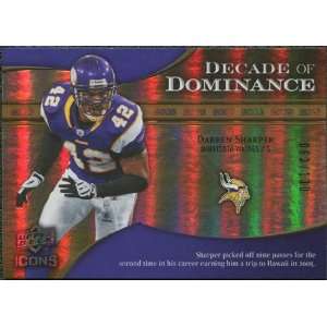   of Dominance Gold #DDDS Darren Sharper /130 Sports Collectibles
