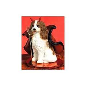  Cavalier King Charles Spaniel Devil  Brn/Wht Everything 