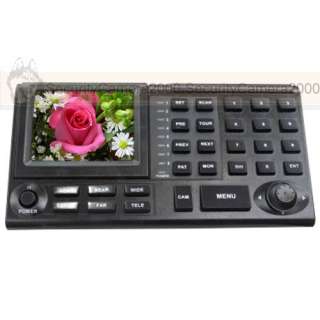 keyboard controller, PTZ controller, RS485, 3.5? digital LCD, joystick 