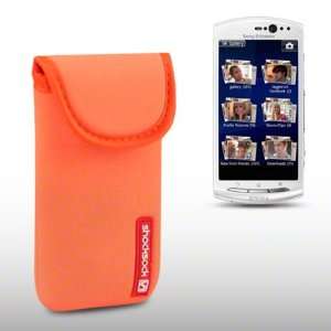 SONY ERICSSON XPERIA NEO V NEOPRENE CARRY CASE WITH SHOCKSOCK LOGO BY 